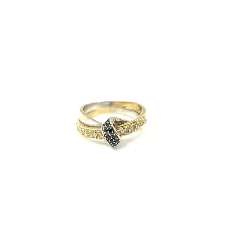 Bague Or Blanc et Jaune