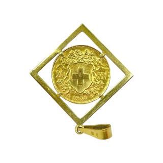 Vreneli + Pendentif 20FR 1935