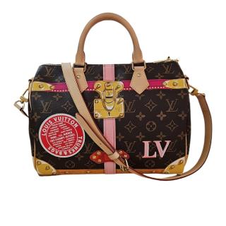 Sac Louis Vuitton Speedy 30 Trompe L'Oeil Screen Trunk
