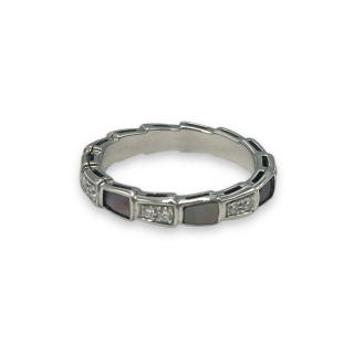 Bague Bvlgari Serpenti Diamants & Nacre