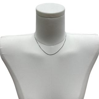Collier or blanc 18CT