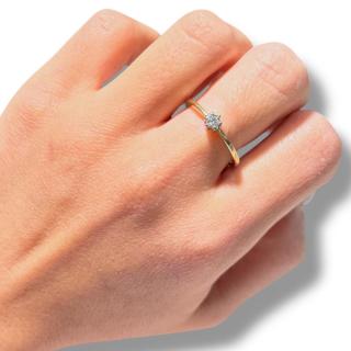 Bague Solitaire Or CT