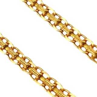Collier Or Jaune 19 Ct