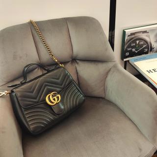 Sac Gucci Moyen Format à motif GG Marmont