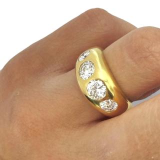 Bague Or 18Ct & Diamants