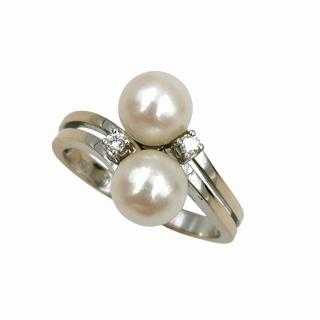 Bague Or Blanc 18 Ct