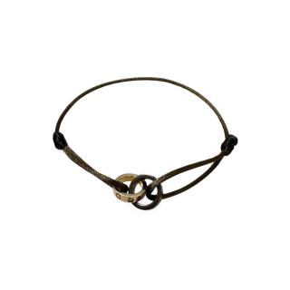 Cartier bracelet Double Love cordon