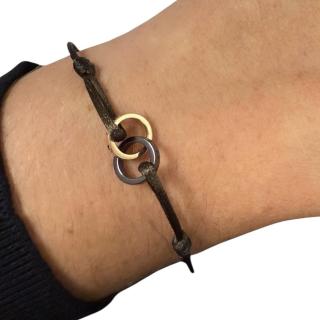 Cartier bracelet Double Love cordon
