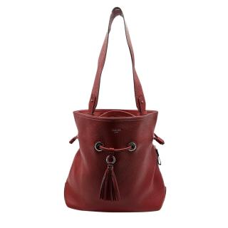 Lancel Sac Sceau Rouge
