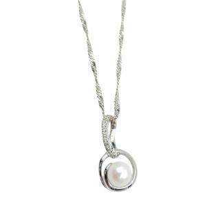 Collier Or Blanc 18 Ct