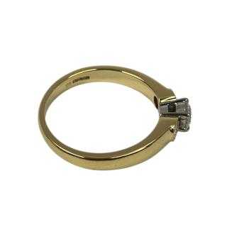 Bague Or Jaune 18cts et Diamants