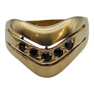 BAGUE OR 14 CT