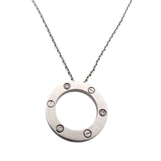 Collier Cartier Pendentif LOVE 3 diamants