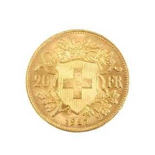 Pièce Suisse en Or 21,6 Carats