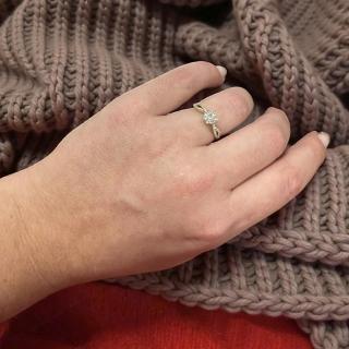 Bague Or june 18ct et Diamants