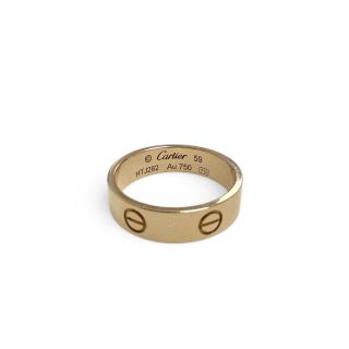 Cartier Bague Love Modèle Classique