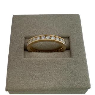 Bague Or Jaune 18ct & Diamants 1carat