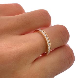 Bague Or Jaune 18ct & Diamants 1carat