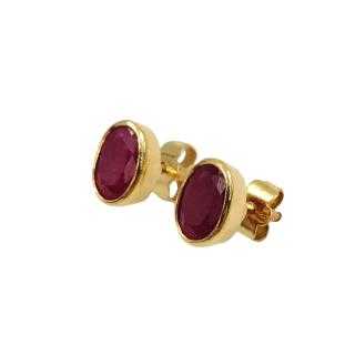 Boucles d'Oreilles Or Jaune 18 Ct