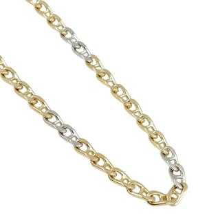 Chaîne Or Jaune&Blanc 18 Ct