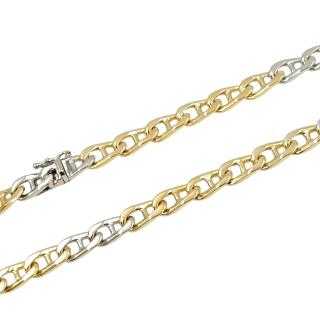 Chaîne Or Jaune&Blanc 18 Ct