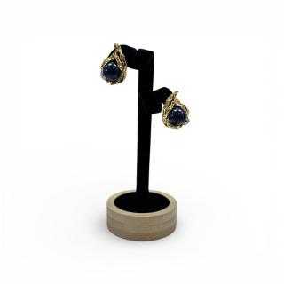 Boucles d'oreilles Gilbert Albert or jaune 18ct avec...
