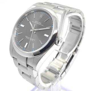 Rolex Oyster Perpetual 39 Rhodium Dial