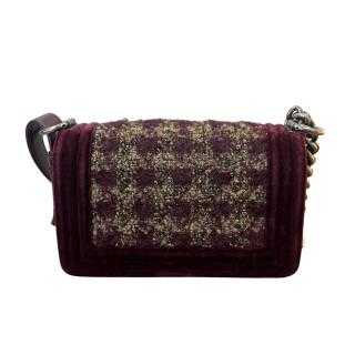 Sac Chanel Mini Boy Tweed