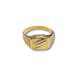 Chevalière or 19ct