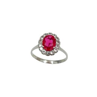 Bague Or Blanc 18 Ct