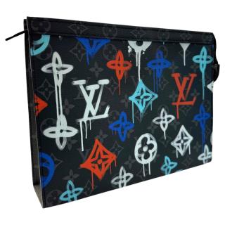 Pochette Louis Vuitton Graffiti Multicolore "Edition Limité"