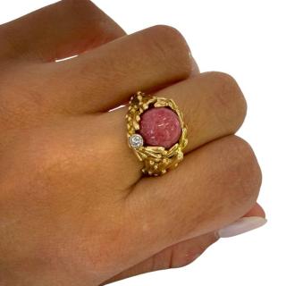 Bague Gilbert Albert Or Jaune 18ct et "8 Billes"
