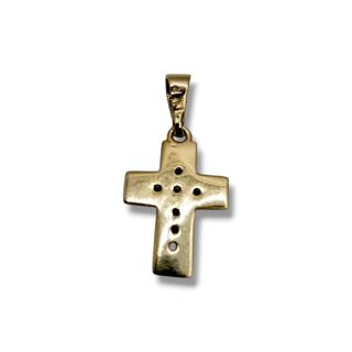 Pendentif croix Or 14 Ct